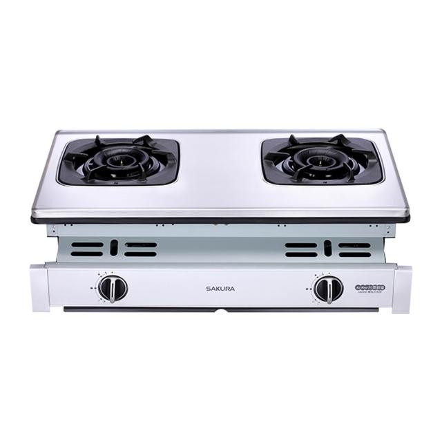 【SAKURA 櫻花】二口雙炫火嵌入爐 (G6900 原廠技師到府 基本安裝)