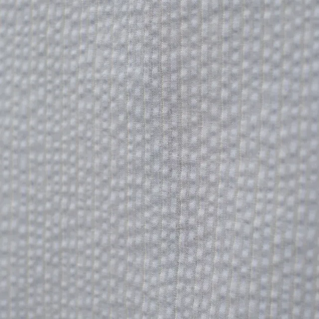 【plain-me】SAAKO 襯衫 女生襯衫 女上衣 條紋襯衫 泡泡紗袖口綁帶_SAA3338-261