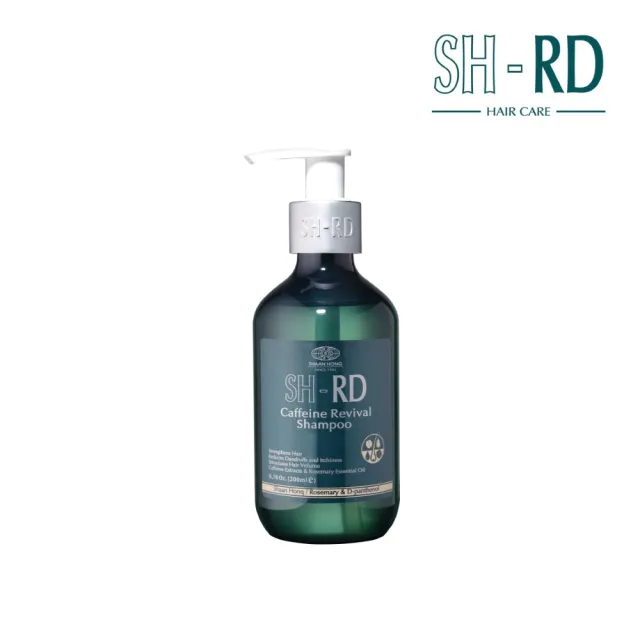 【SH-RD 史高師設】咖啡因髮根強韌洗髮精200ml(咖啡因精華、頭皮精華、強韌髮根、蓬鬆髮、細軟髮救星)