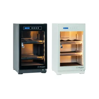 【MURA】40公升全功能電子防潮箱 MU-40TD(永恆箱/除濕/殺菌/省電/霧雪白/暗夜黑)