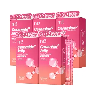 【m2 美度】超能水光水蜜桃果凍 五盒組 買1送4組(10入/盒 孫藝珍代言)