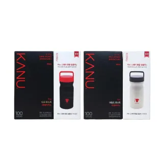 【Maxim】韓國 KANU 中焙 深焙 美式咖啡 100入組合(含贈品)