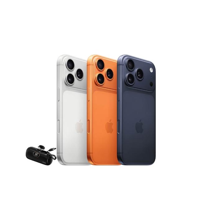 【Apple】iPhone 17 Pro Max(256G/6.9吋)(20W口袋快充行電組)