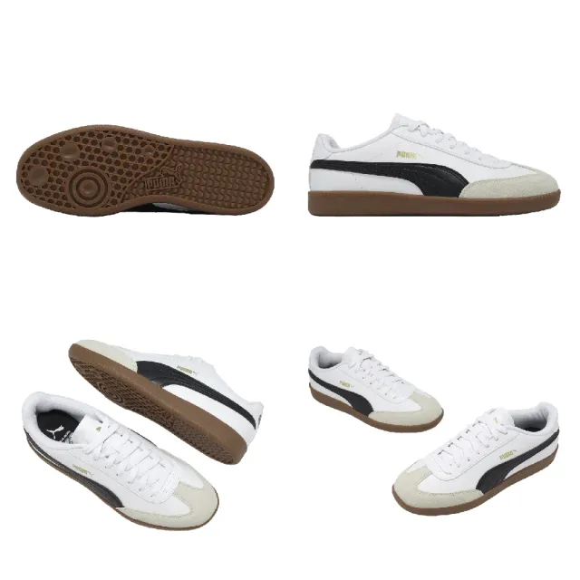 【PUMA】休閒鞋 9-T 男鞋 女鞋 白 黑 復古 膠底 德訓鞋 398174-11