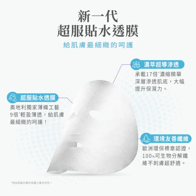 【Neogence 霓淨思】超爆水清爽保濕面膜5片/盒