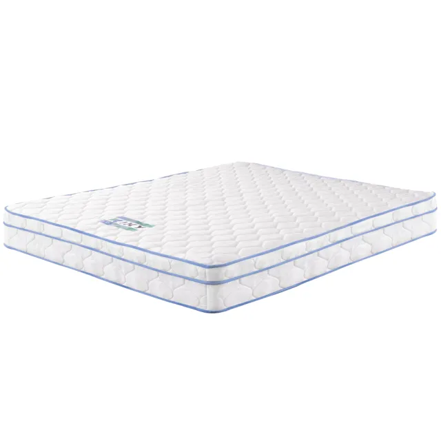 【KIKY】台灣製雙人加大3M防潑水乳膠蜂巢式獨立筒床墊6x6.2尺x23cm
