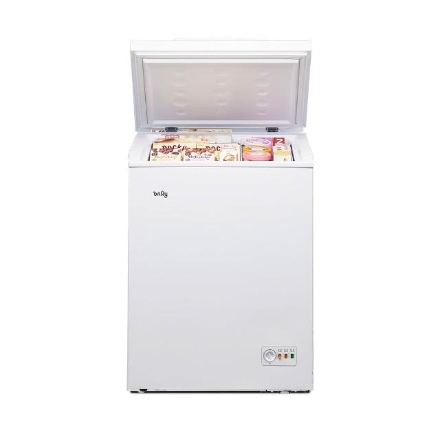 only OC149-NK01Z ONLY OC149-NK01Z 是一款高效能的149L單門上掀式小型冰箱,適閤家庭廚房或小空間使用。採用定頻馬達,月耗電僅18kWh,環保冷媒R600a,確保節能環保。尺寸845x635x563mm,重量25kg,易於安裝與移動。白色系設計簡約大方,內部空間實用,提供充足冷凍儲存。適用110V/60Hz電壓,中國原產地製造,全機及壓縮機保固1年。完美解決日常食材保鮮需求,是小家庭或單身人士的理想選擇。
