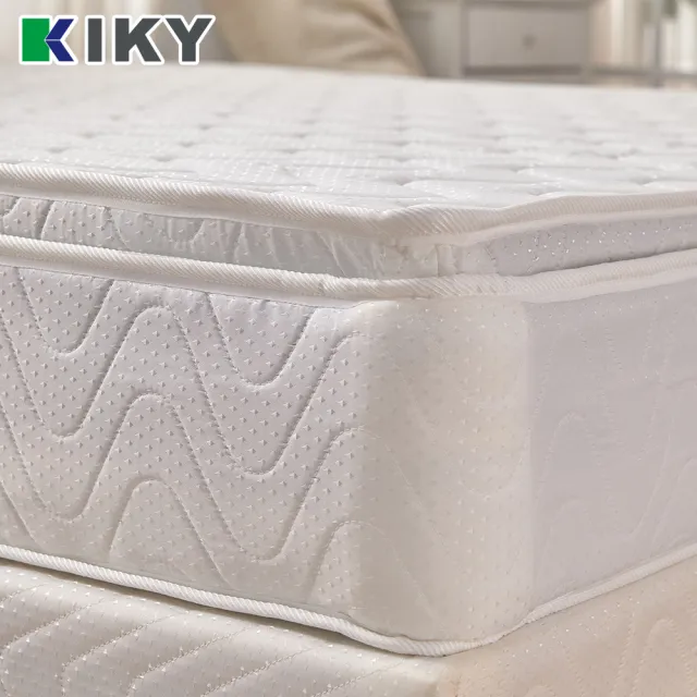 【KIKY】台灣製雙人釋壓蜂巢式獨立筒床墊5x6.2尺x23cm-新四代韓式