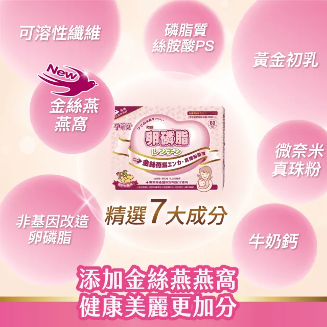 【mamacare 孕哺兒】卵磷脂燕窩★多機能細末(超值4入組)