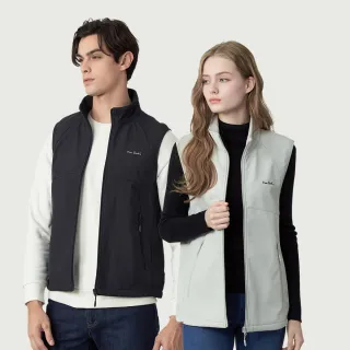 【pierre cardin 皮爾卡登】網路獨家 男女同款 防潑水立領機能背心(多色任選)