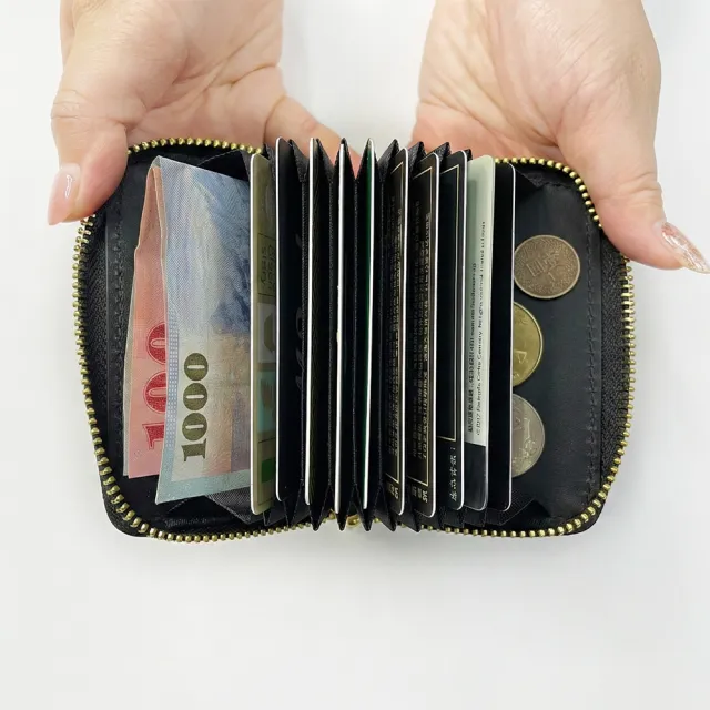 【M2ND】珍稀鱷魚腹皮卡夾錢包(Y02D)