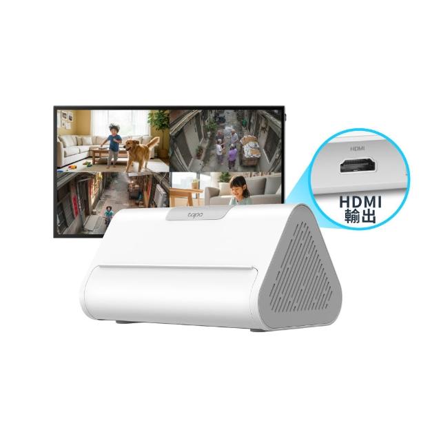 【TP-Link】Tapo H500 智慧網關 進階AI偵測 支援最高16台監視器&64個感應器 無線&有線連接