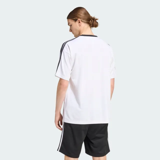 【adidas 愛迪達】ADICOLOR 短袖上衣(KD5829 男款 ORIGINALS休閒運動T恤 白色)