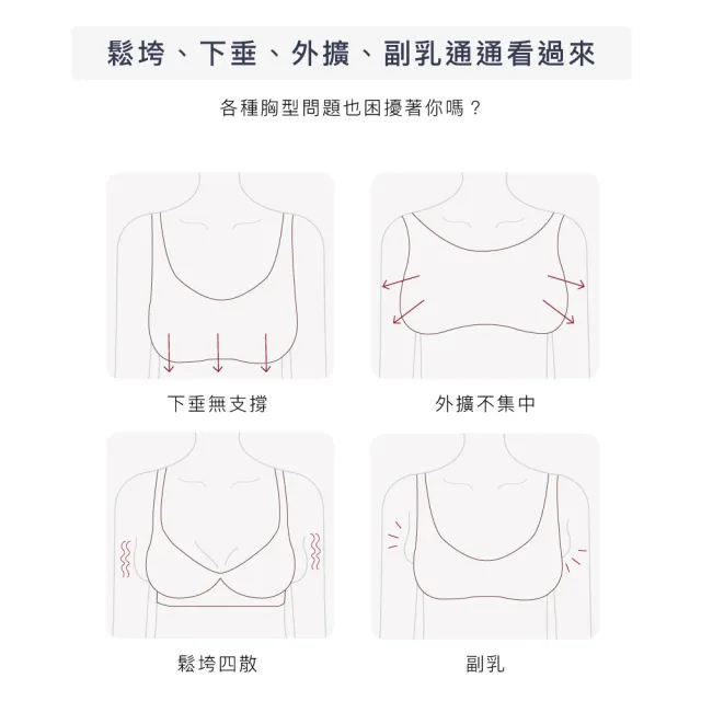 【24HRS】包覆款 三效合一無感軟鋼圈內衣(軟鋼圈內衣 女內衣 女內著 無感失憶 背扣式)