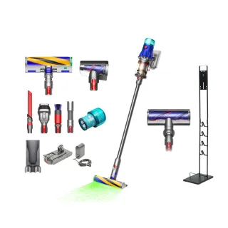 【dyson 戴森】V12 Detect Slim Fluffy SV46 強勁輕量智慧無線吸塵器 光學偵測(升級HEPA過濾)