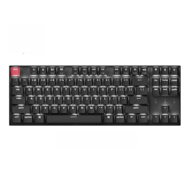 【Keychron】K8 第二代 80% TKL 雙模無線機械鍵盤 透光 白背光 非熱插拔(英文版本)