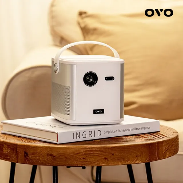 【OVO】AI行動劇院 FHD智慧投影機 U8-A(娛樂/露營/戶外/商用)