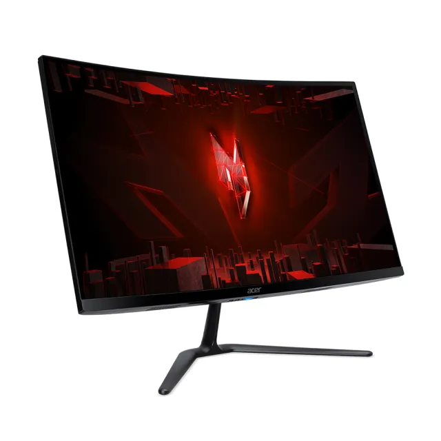 【Acer 宏碁】ED270 W0 27型 FHD 16:9 240Hz曲面高刷新電競螢幕(可傾斜/可旋轉/內建喇叭/1ms/VA)