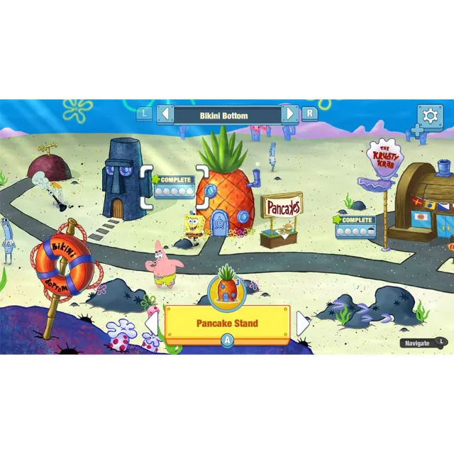 【Nintendo 任天堂】NS Switch 海綿寶寶：蟹堡王烹飪大挑戰 超大蟹堡王版 SpongeBob(中英日文美版)