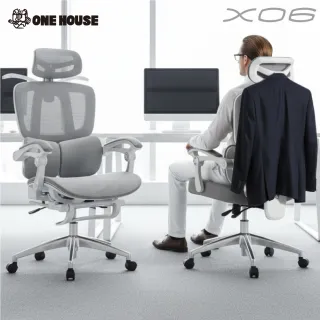 ONE HOUSE】格拉斯人體工學7D機械手氣囊護腰辦公椅_X16旗艦款(電腦椅