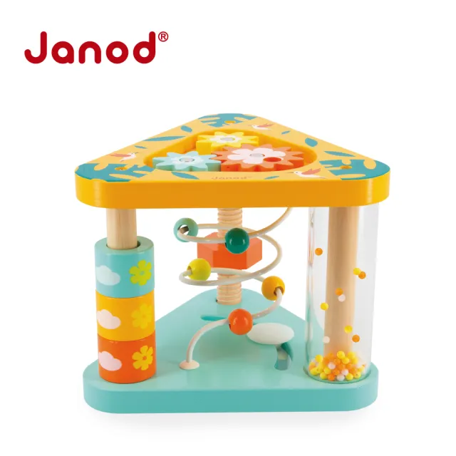 【Janod】雨林大冒險-寶寶智能轉轉樂(早教玩具 寶寶玩具 幼兒玩具 1歲玩具 2歲玩具)
