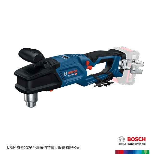 【BOSCH 博世】BOSCH 18V 鋰電免碳刷直角四分電鑽 GRD 18V-127 (單機)