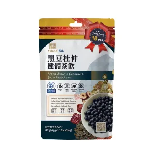 【頤珍宮膳】漢方黑豆杜仲健體茶飲18入