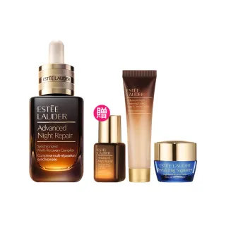 【Estee Lauder 雅詩蘭黛】特潤超導全方位修護露50ml(No.1小棕瓶 彈嫩發光/精華液/IU摯愛/醫美術後/無酒精)