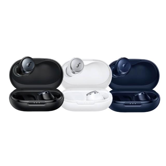 Soundcore聲闊 Space A40 是一款高價效比的頭戴式耳機，支援藍芽連線，具備防水功能，提供曜巖黑、鉑銀白、靜謐藍三種顏色選擇。重量約265g，適用於多種作業系統，並享有1年保固。