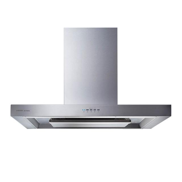 【SAKURA 櫻花】90cm渦輪變頻3D環吸歐化除油煙機 (DR7786BSXL 原廠技師到府 基本安裝)