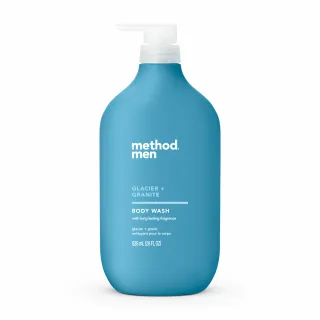 即期品【method 美則】男仕潔膚露-極地冰川828ml(運動 健身 中性 極地冰峰淡香水沐浴乳)