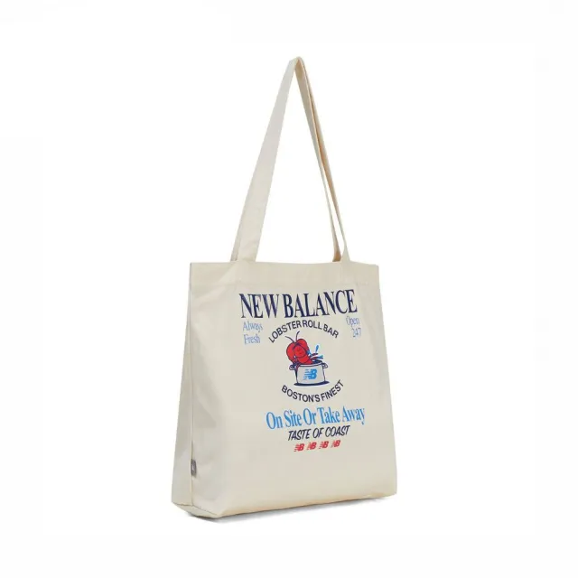 【NEW BALANCE】手提袋  帆布袋 側背包 托特包 男女 - AC9728DAA1