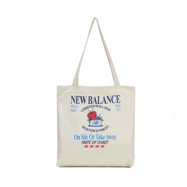 【NEW BALANCE】手提袋  帆布袋 側背包 托特包 男女 - AC9728DAA1