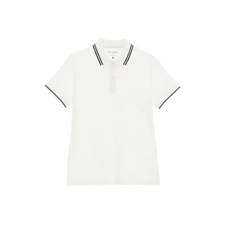 【GIORDANO 佐丹奴】女裝瞬涼抗菌撞色領POLO衫(多色任選)