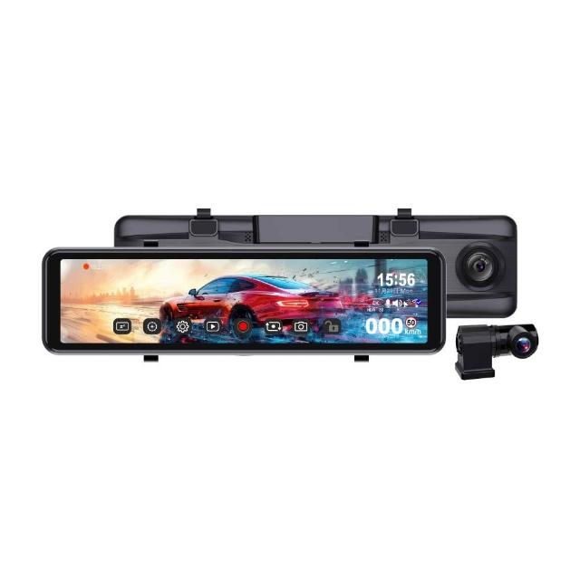 【Abee 快譯通】R520C 4K＋2K GPS-WIFI 電子後視鏡＋64G
