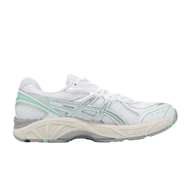 【asics 亞瑟士】休閒鞋 GT-2160 男鞋 白 綠 拼接 緩衝 復古跑鞋 1203A275118