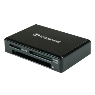 【Transcend 創見】RDF8 高速USB 3.1 多合1讀卡機-黑(TS-RDF8K2 新舊包裝隨機出貨)