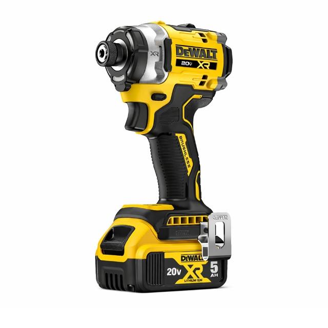 【DEWALT 得偉】20V無碳刷衝擊起子機 雙電5.0Ah(DCF860P2)