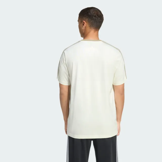 【adidas 愛迪達】短袖上衣 男 亞規 M COFFEE CUP T 白 JZ5072