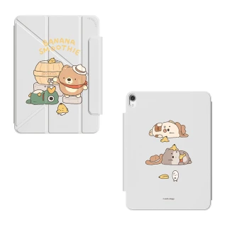 【TOYSELECT】iPad全系列｜嗚比的朋友蕉流蕉流強悍磁吸iPad Y折保護殼