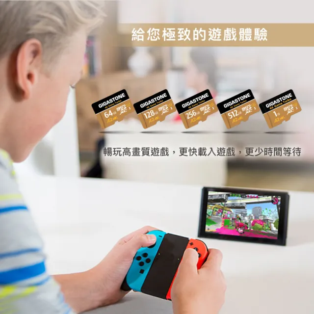 【Gigastone 立達國際】2入組 4K高速遊戲 攝影 監視器記憶卡 A2U3 256GB Game Turbo(MIT/資料救援/microSD)