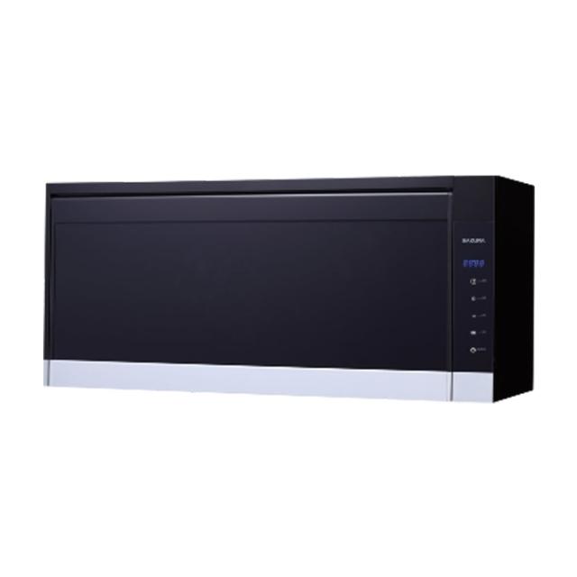 【SAKURA 櫻花】80cm懸掛式觸控紫外線+臭氧雙效烘碗機 (Q7583L 原廠保固服務 基本安裝)