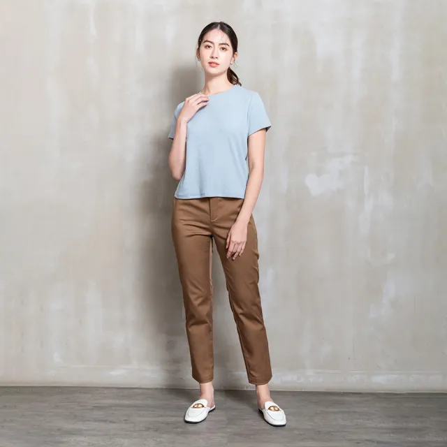 【perng yuh 芃諭名品】*大地座標 側切接 九分錐形褲(2026 SS Collection|5A春夏新品上市)