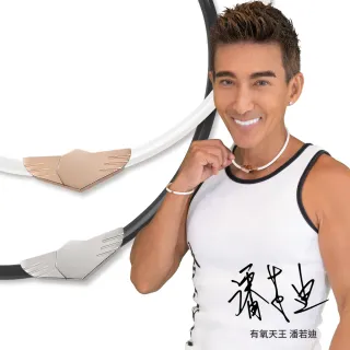 【&MORE 愛迪莫】Legend 傳奇健康鈦項鍊 能量項鍊 鈦鍺項鍊 項圈(白鋼 玫瑰金 遠紅外線 送禮推薦)