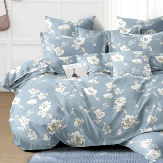 【Love City 寢城之戀】台灣製 舒柔棉 兩用被床罩枕套組(雙人/加大/六件組/多款任選)