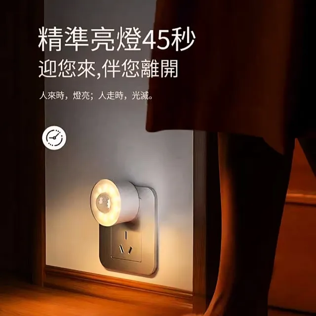 0秒智能人體感應燈 2入組