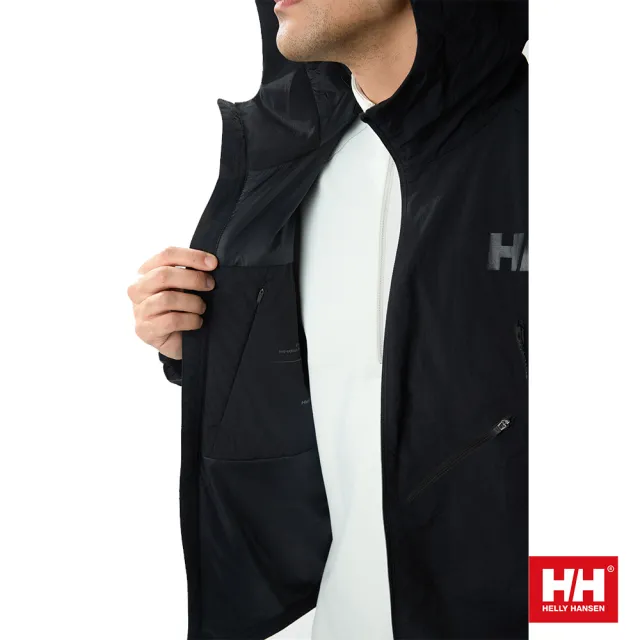 【Helly Hansen】男 防潑水 化纖 外套 黑