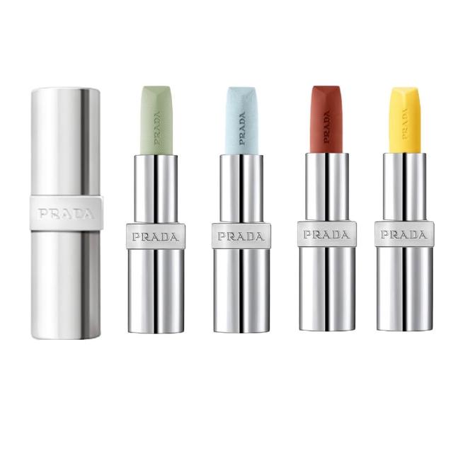 【PRADA 普拉達】經典潤唇膏 3.8g(多款任選 國際航空版)