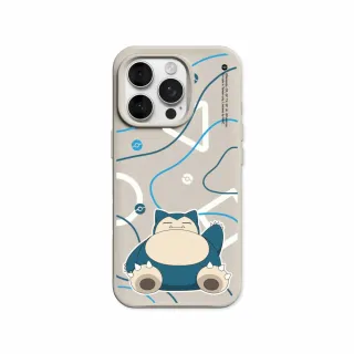 【RHINOSHIELD 犀牛盾】iPhone 16e SolidSuit MagSafe兼容經典防摔磁吸背蓋手機殼/幾何系列-卡比獸(寶可夢)