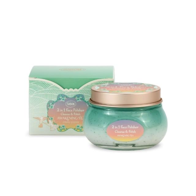 【SABON】官方直營 二合一臉部磨砂膏-檸香茶語125ml